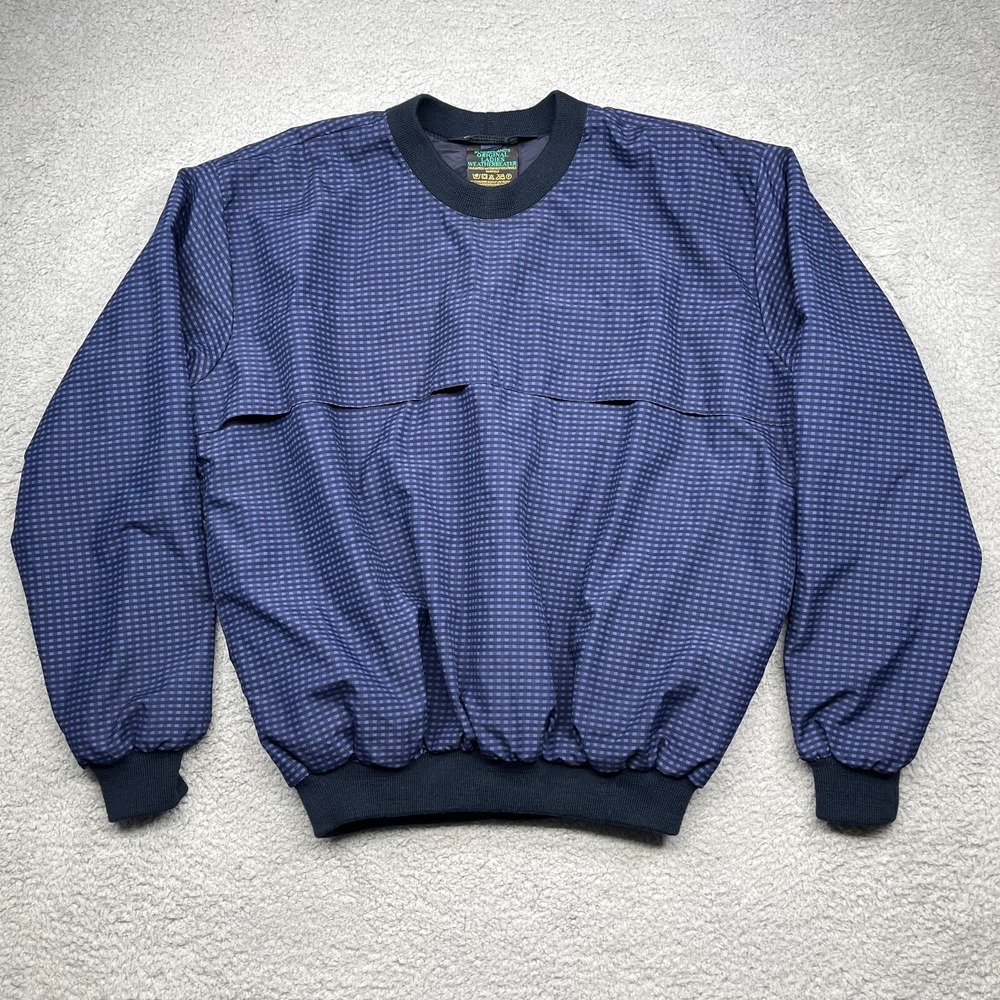 Sunderland of Scotland Waterproof‎ Original Weatherbeater Women XL Blue Check